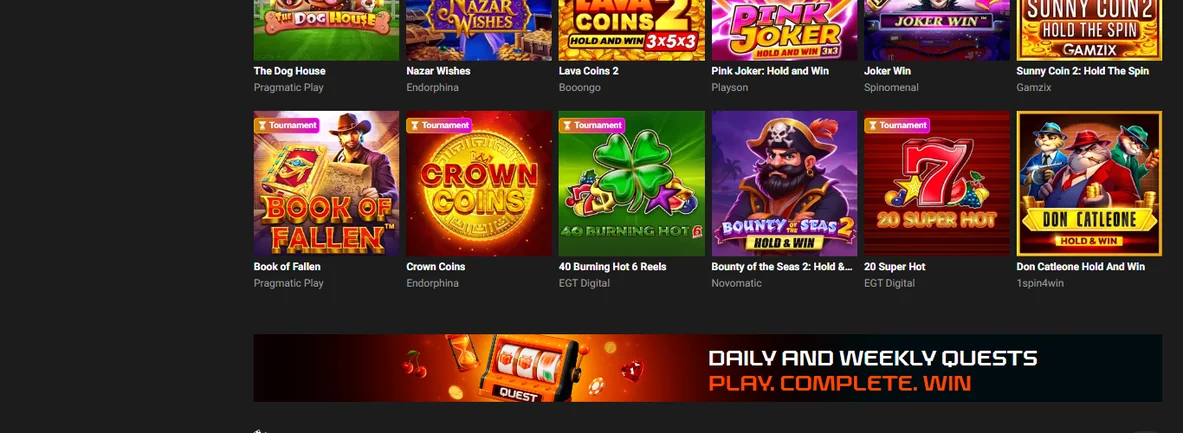 Play live casino games